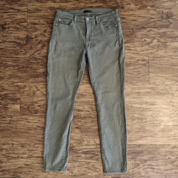 7 for all mankind Light Green Jeans Women's Size 30 - Picture 4 of 8